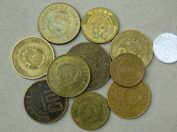 costa rica colones valuta colon